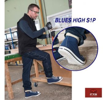 Chaussures de sécurité BLUES HIGH S1P by FTG