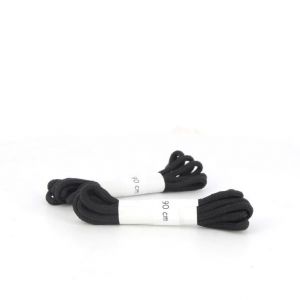 LACETS NOIR PLAT 0.90M - S24 2