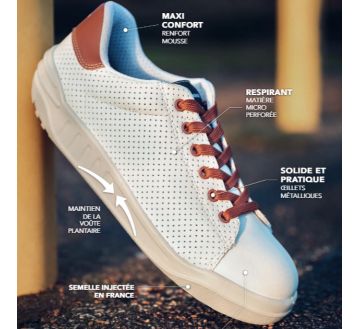 CHAUSSURES JOPPA BLANC S1P